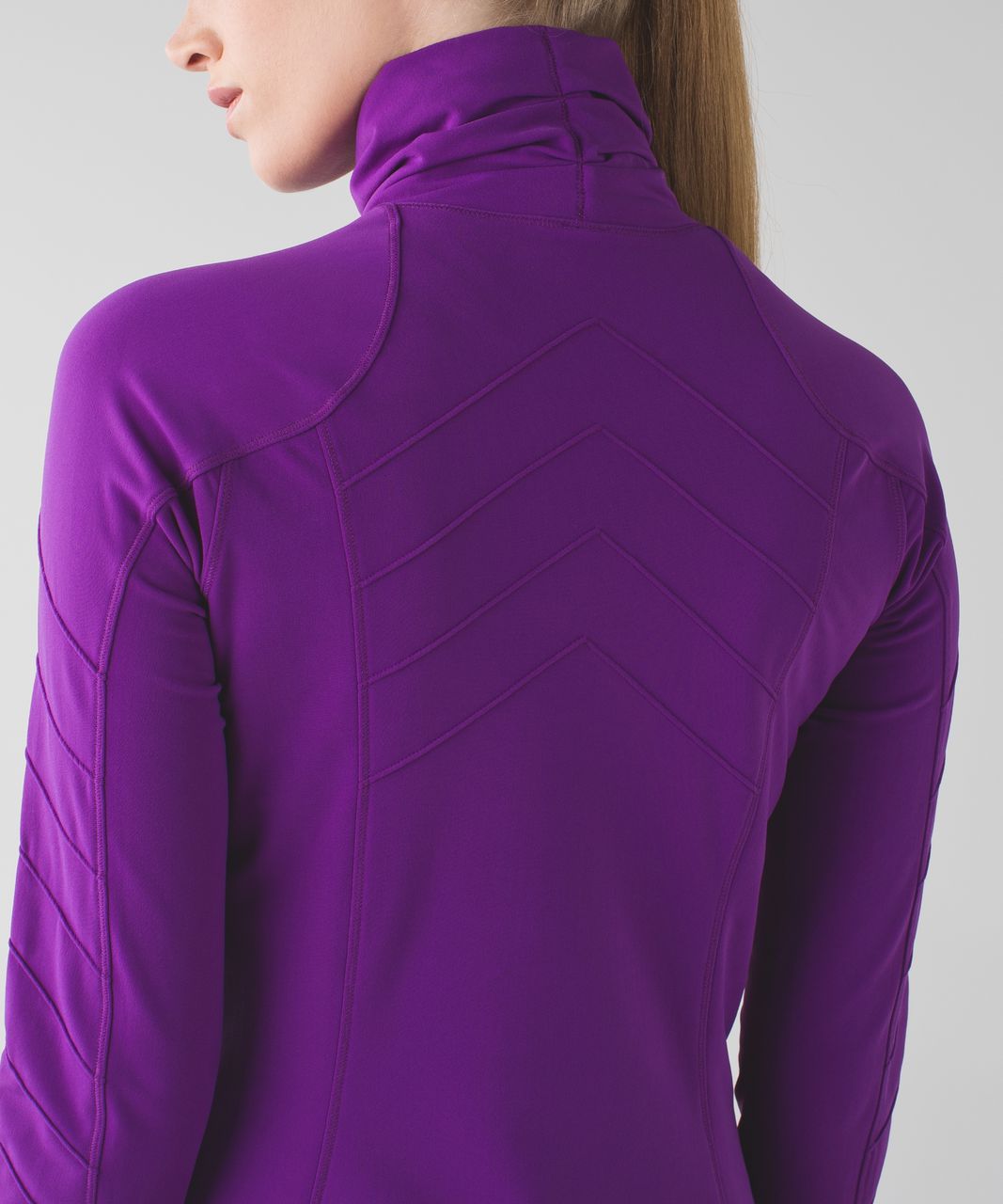 Lululemon Face The Frost 1/2 Zip - Tender Violet