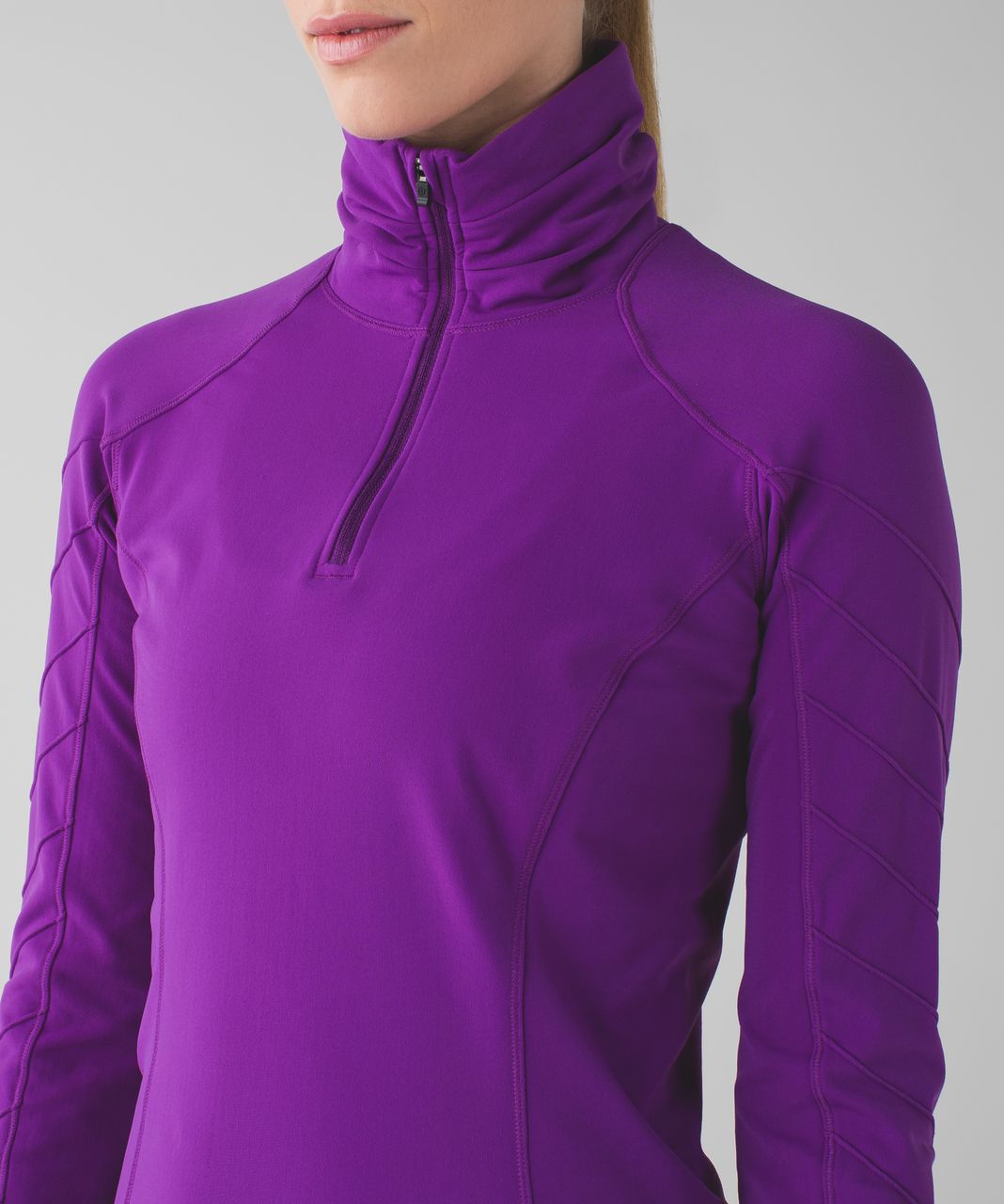 Lululemon Face The Frost 1/2 Zip - Tender Violet