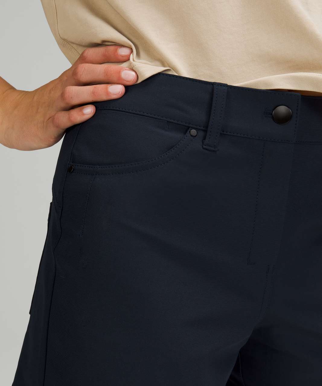 Lululemon City Sleek 5 Pocket 7/8 Pant - True Navy - lulu fanatics