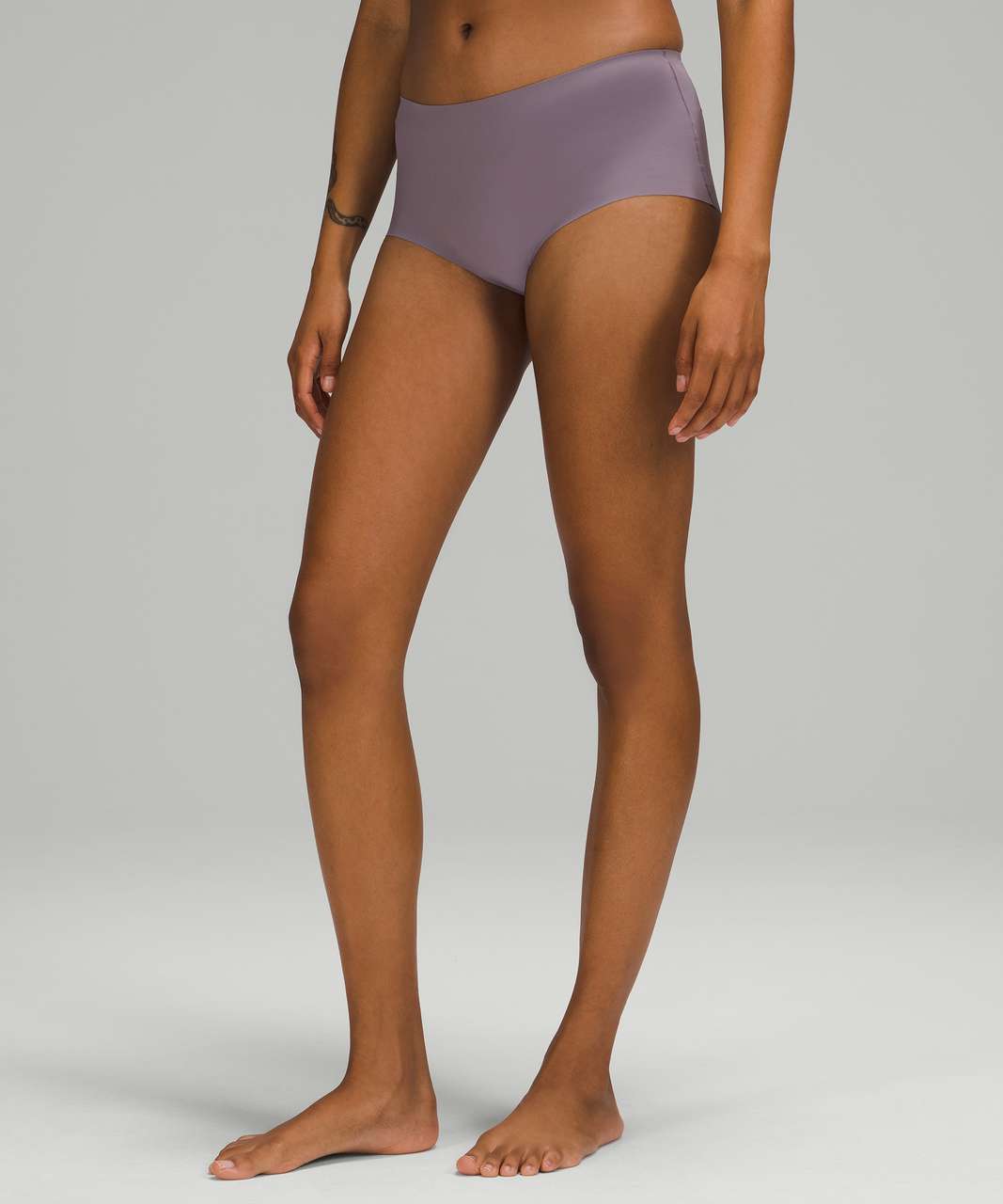 Lululemon InvisiWear Mid Rise Boyshort Underwear - Dusky Lavender