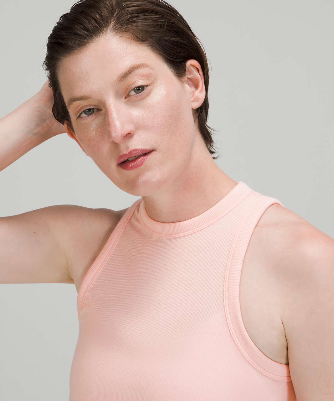 Lululemon Hold Tight Crewneck Tank Top - Pink Mist