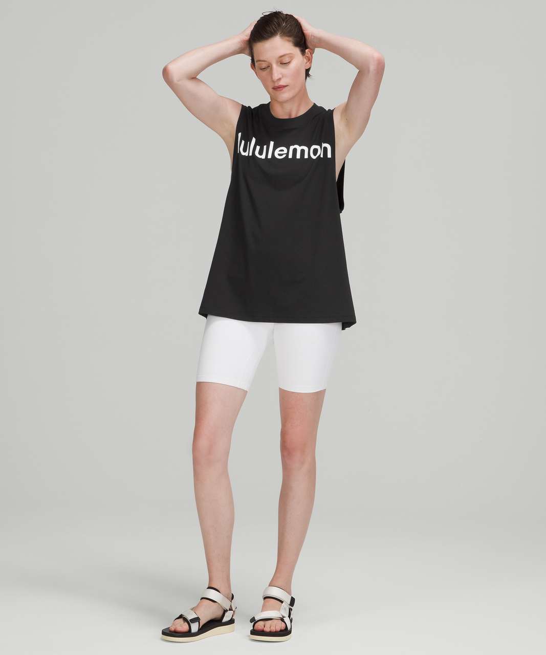 Lululemon All Yours Tank Top *Graphic - Black (First Release)