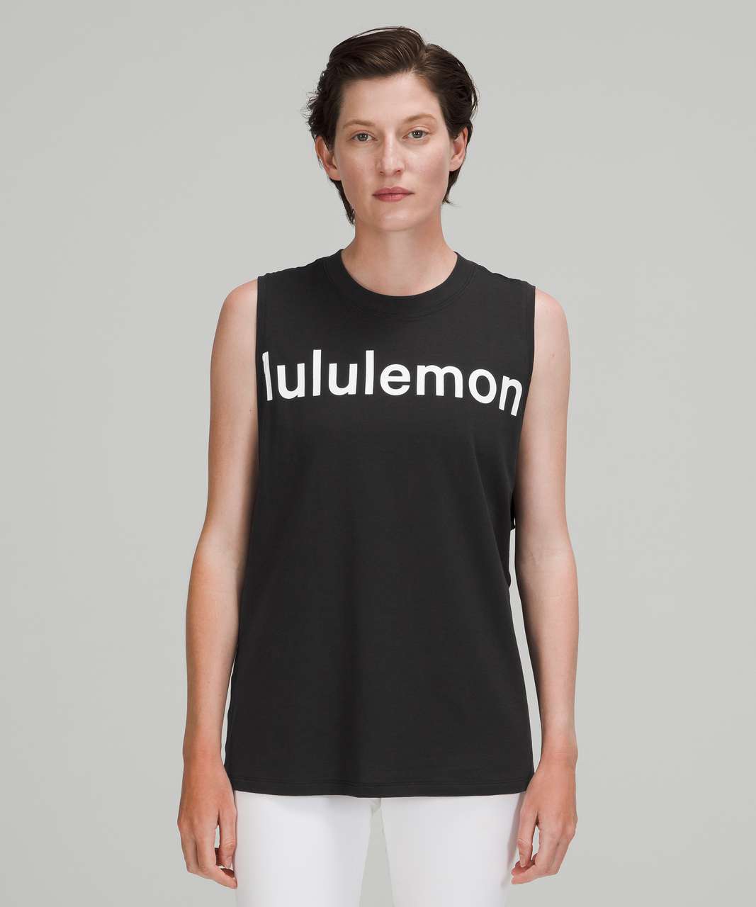 Lululemon All Yours Tank Top *Graphic - Black (First Release)