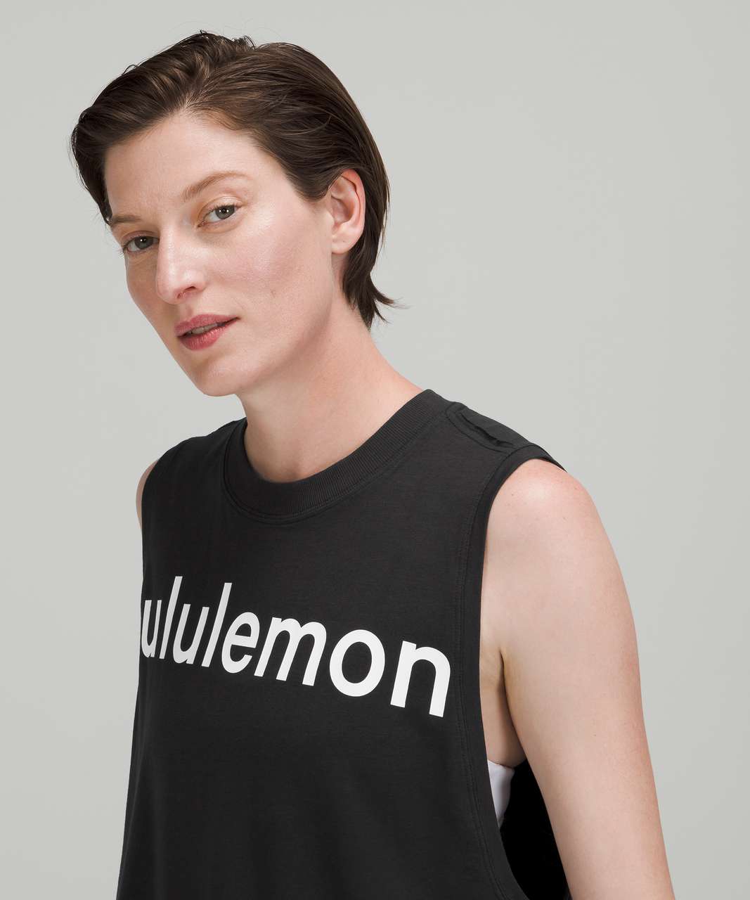 Lululemon All Yours Tank Top *Graphic - Black (First Release)