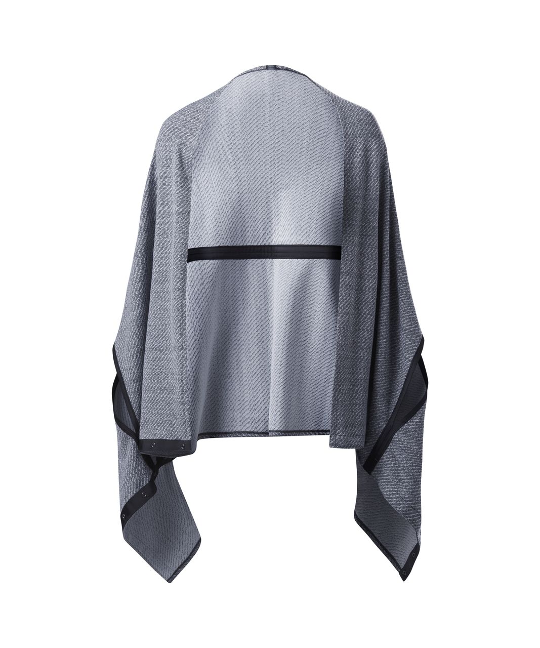 Lululemon Vinyasa Wrap - Hazy Heather Heathered White Heathered Black / Black