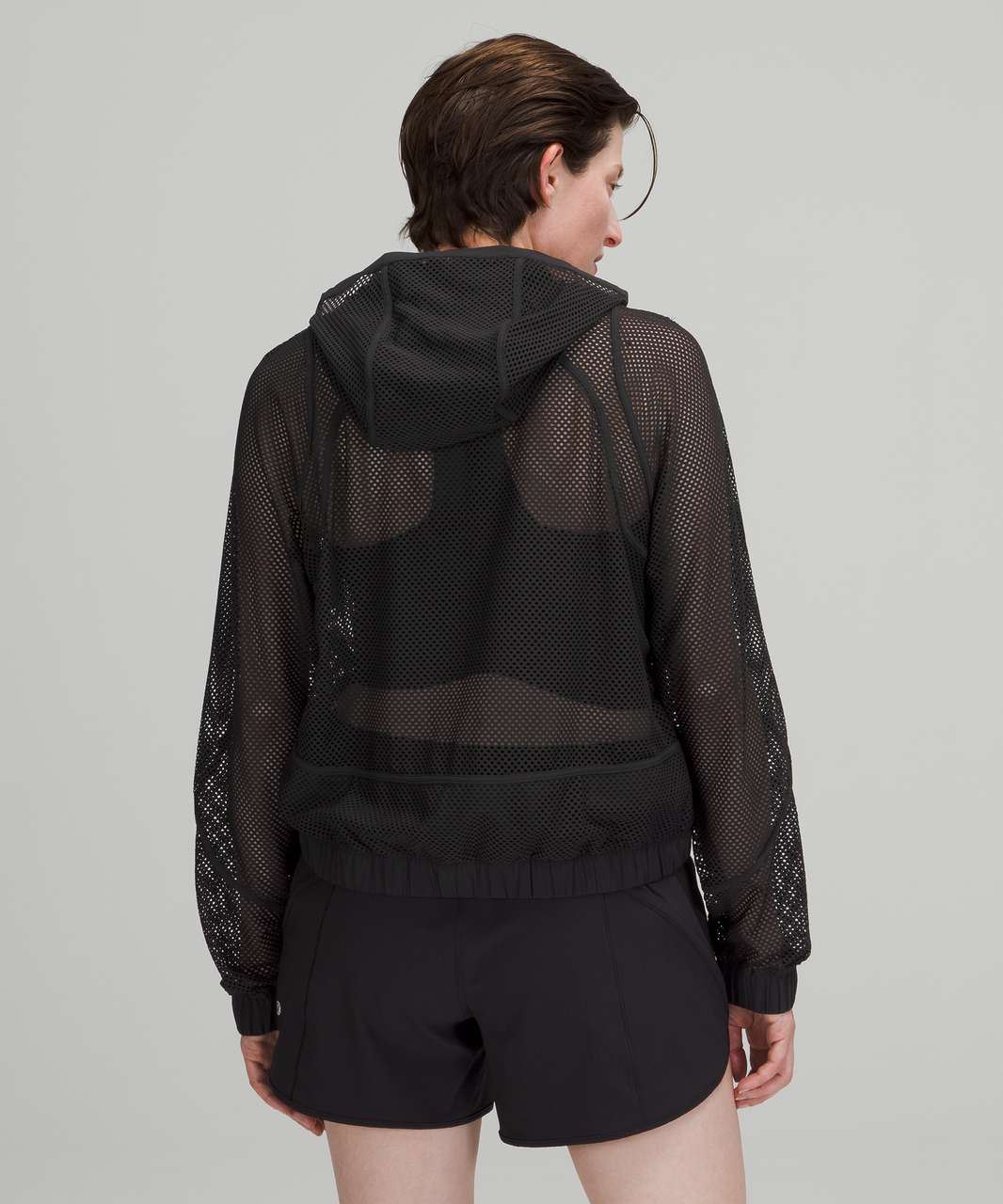 Lululemon Relaxed Fit Mesh Jacket - Black