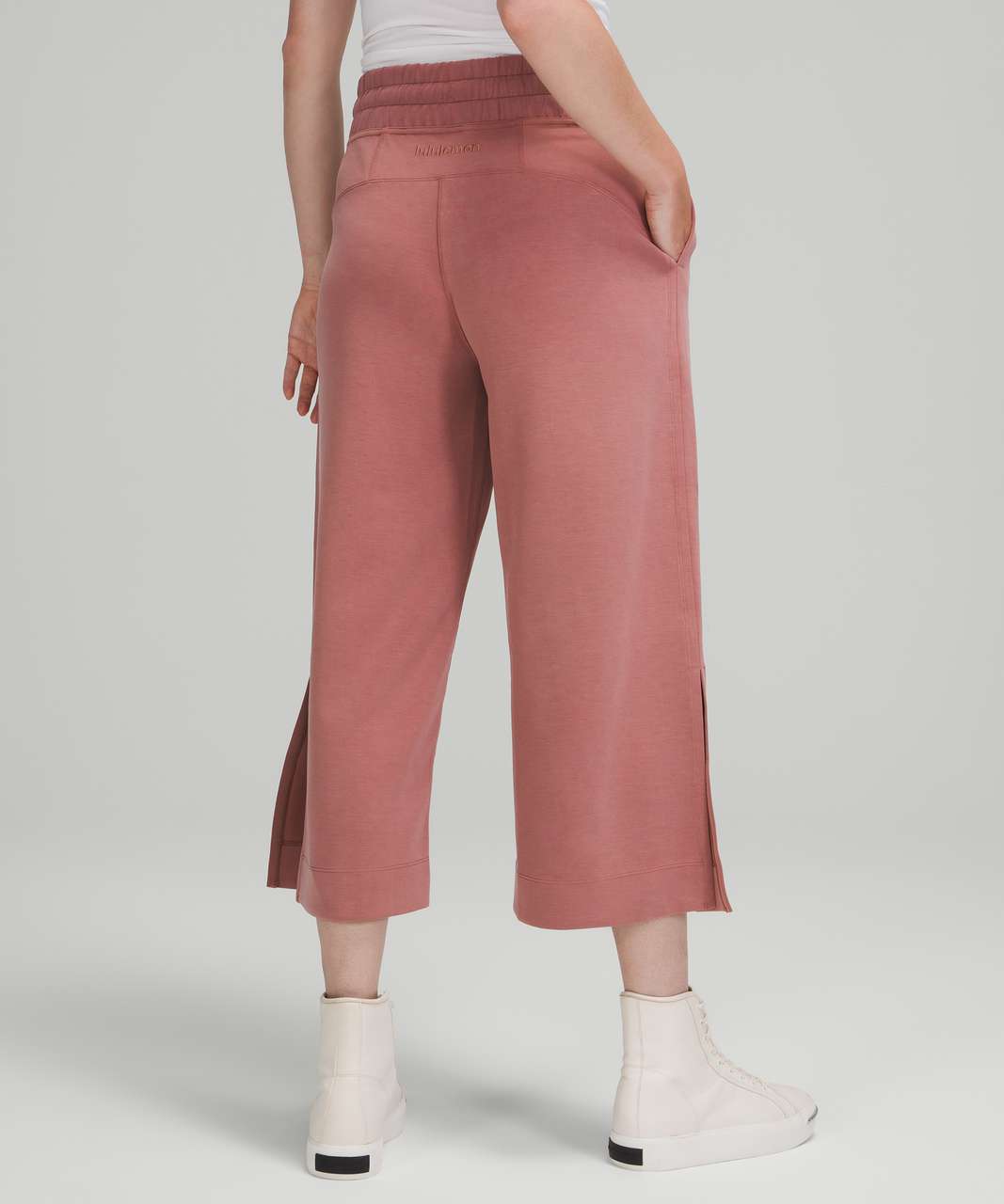 Lululemon Soft Ambitions High Rise Crop *Softstreme - Spiced Chai