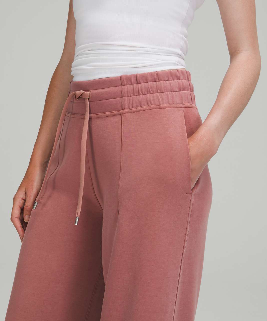 Lululemon Soft Ambitions High Rise Crop *Softstreme - Spiced Chai