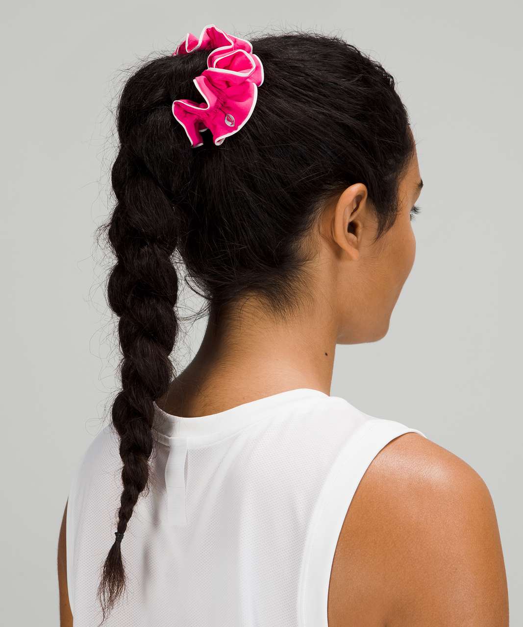 Lululemon Light Locks Scrunchie - Sonic Pink