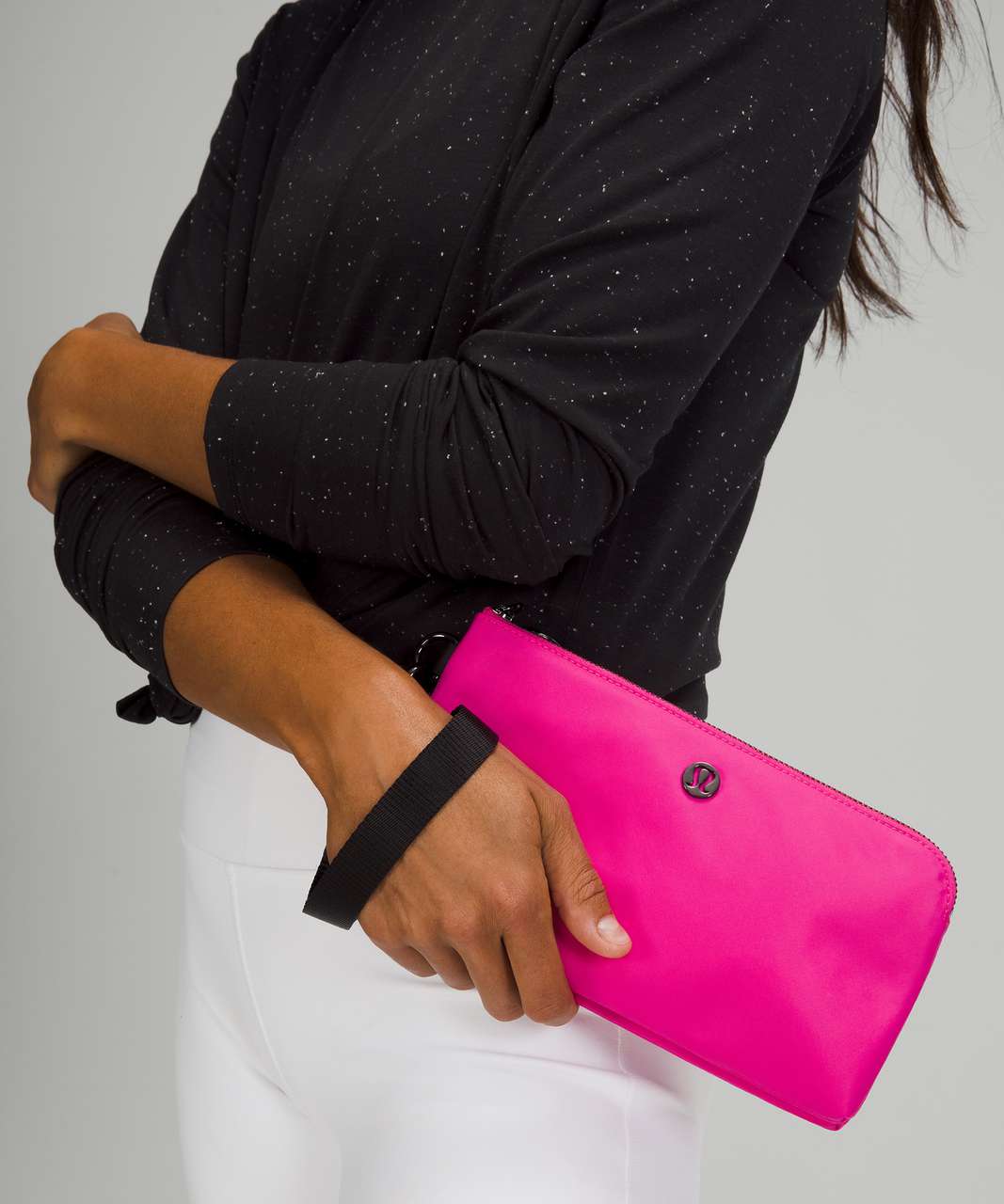 Lululemon Athletica Play Forward Crossbody Pouch (Sonic Pink/Cacao/Black),  Sonic Pink : : Clothing, Shoes & Accessories