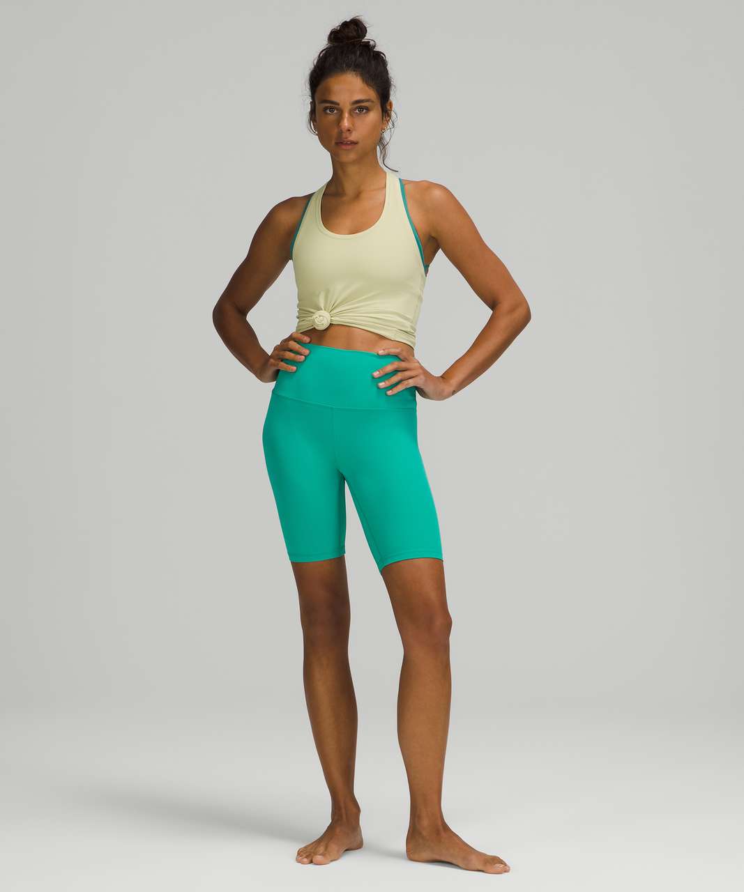 Lululemon Align Short 8 - Maldives Green - lulu fanatics