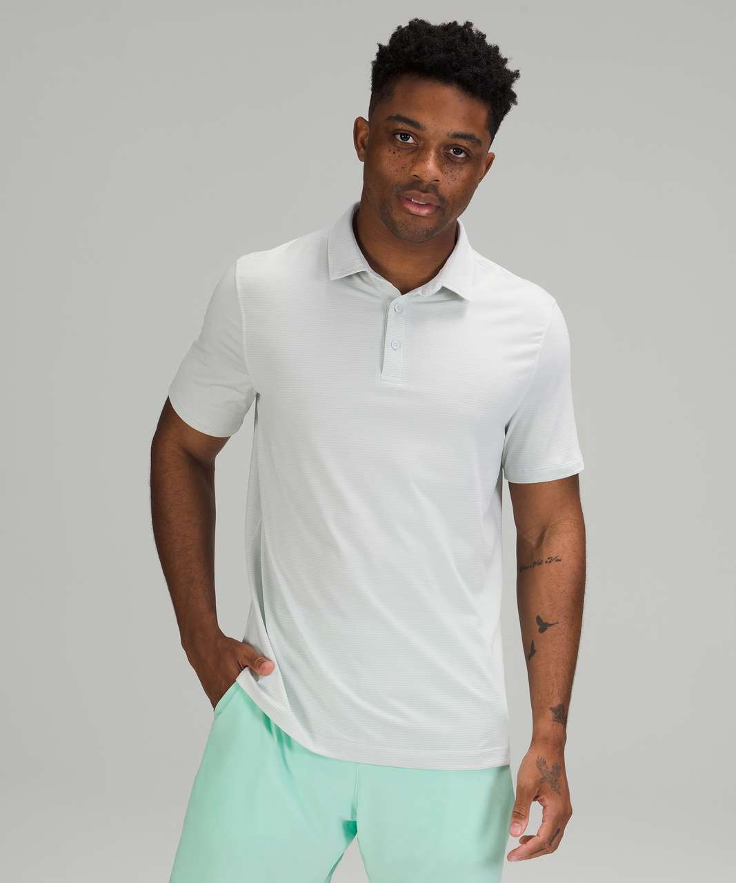 Lululemon and Evolution Short-Sleeve Polo Shirt