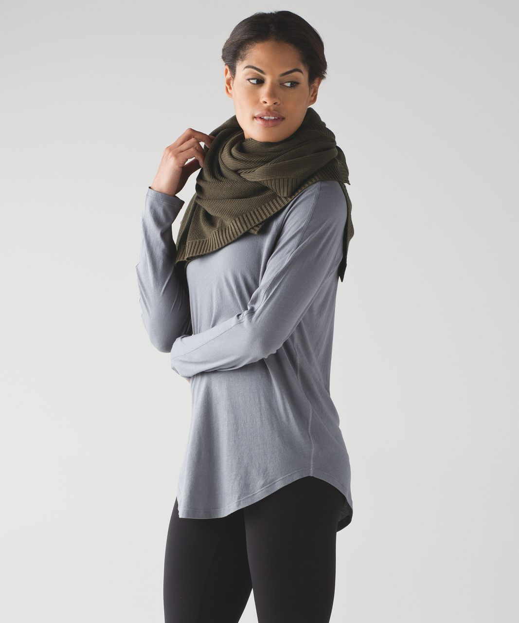 Lululemon Divinity Scarf - Military Green