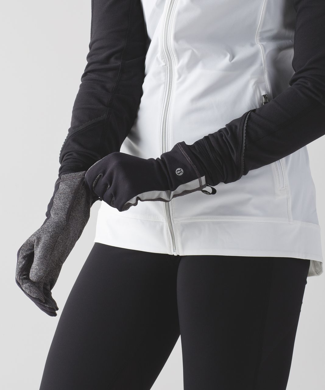 Lululemon Run With Me Gloves - Black 