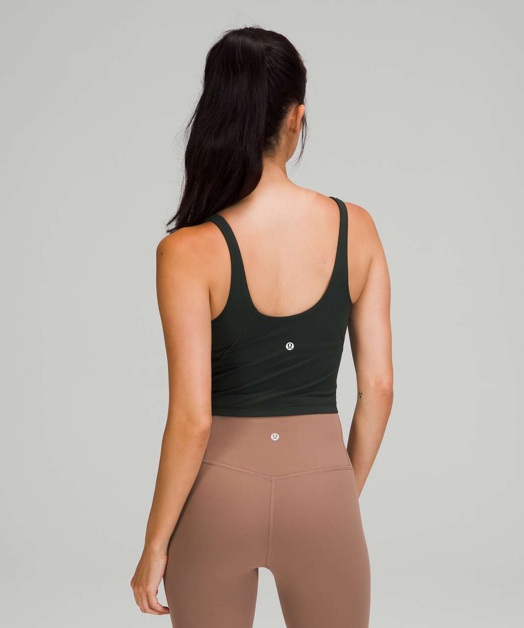 NWT Lululemon ETS Racerback Crop - Rainforest Green, Women's Fashion,  Activewear on Carousell