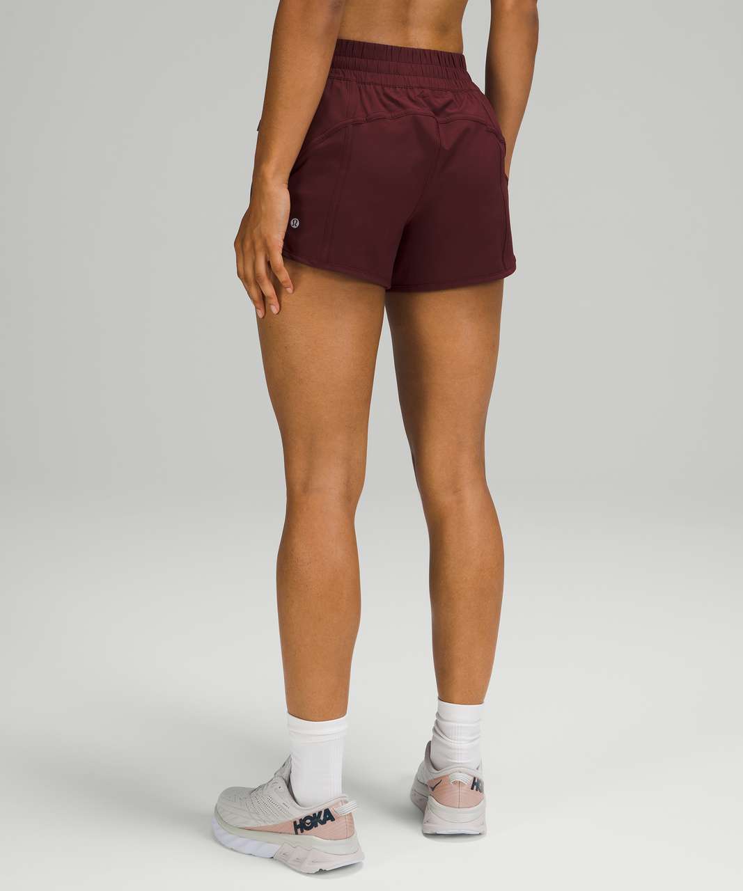 Lululemon Tracker Short 4" - Red Merlot