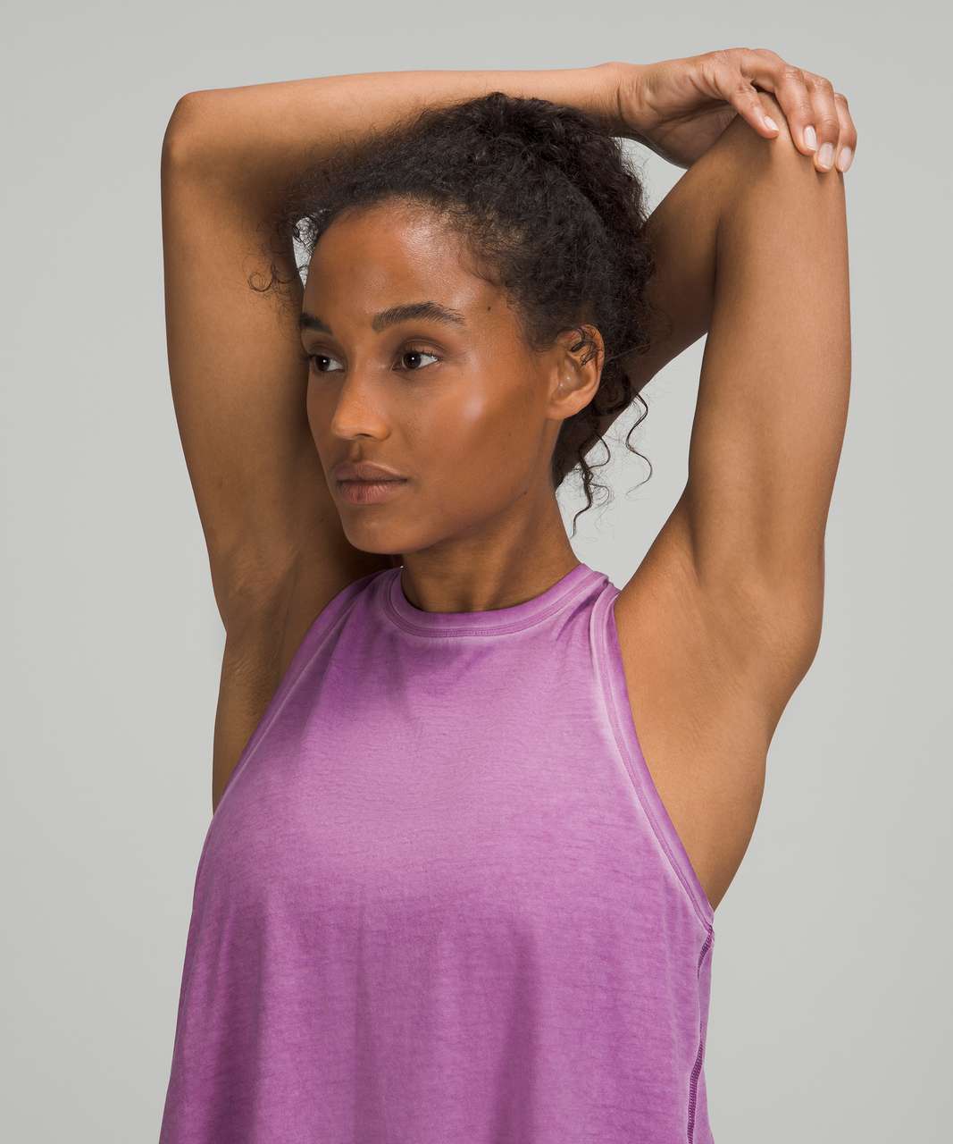 Lululemon All Tied Up Tank Top - Sublimado Pigment Dye Wisteria Purple