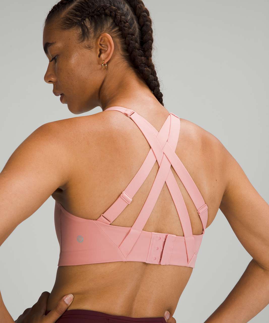 Lululemon Energy Bra *High Support, B–DDD Cups - Pink Puff - lulu fanatics