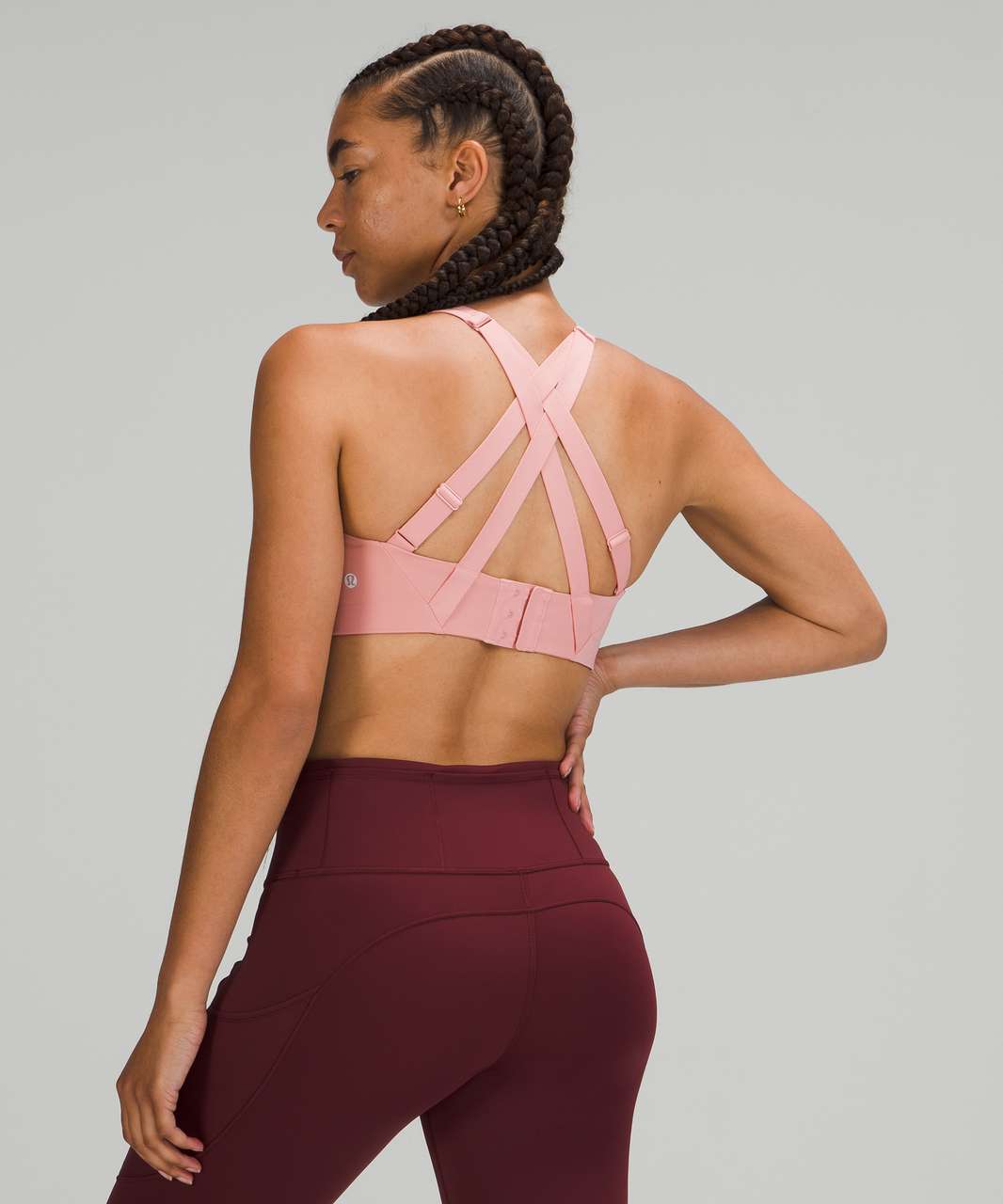 Lululemon AirSupport Bra Size 36DDD NWT Brier Rose/Pink Puff (High Support)  Pink - $48 (51% Off Retail) New With Tags - From LiftUp