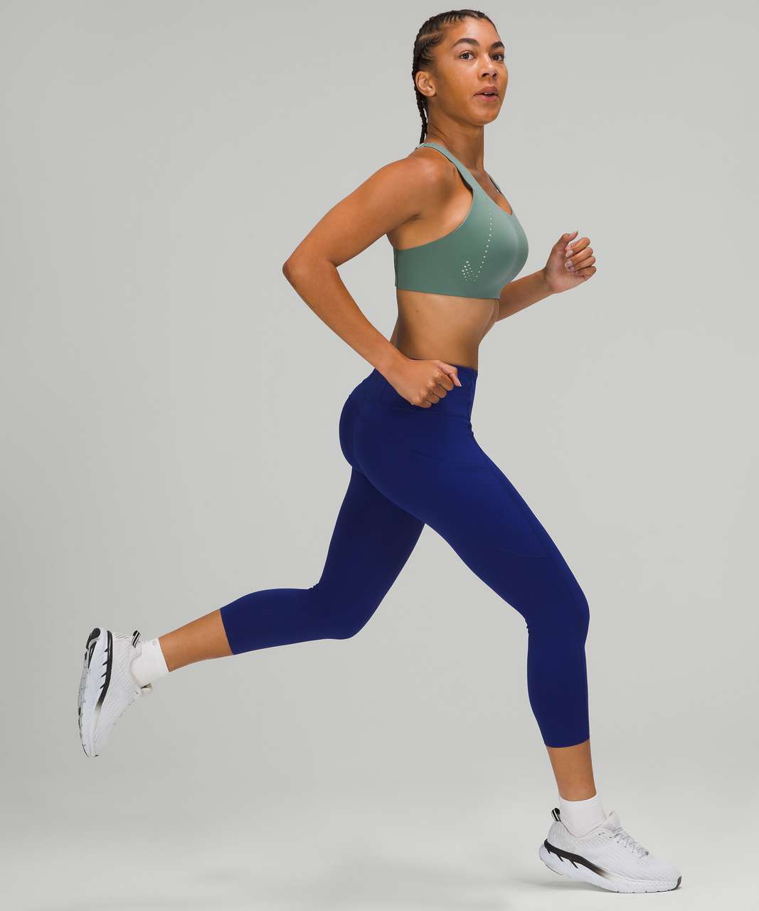 Lululemon AirSupport Bra *High Support, C-DDD Cups - Tidewater Teal / Vapor  - lulu fanatics