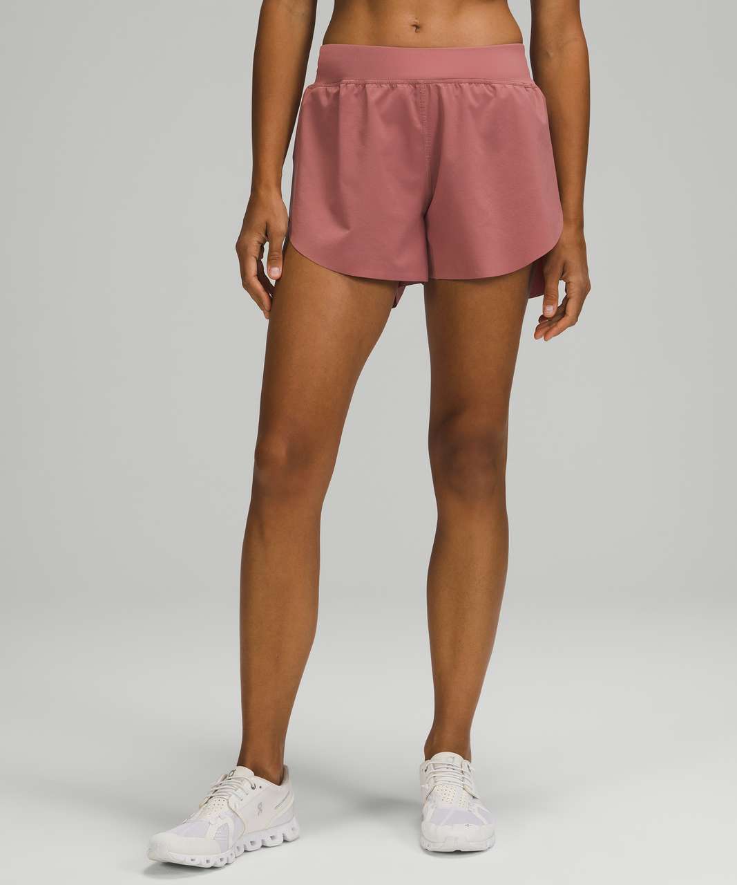 Lululemon Find Your Pace Lined High-Rise Short 3" - Spiced Chai
