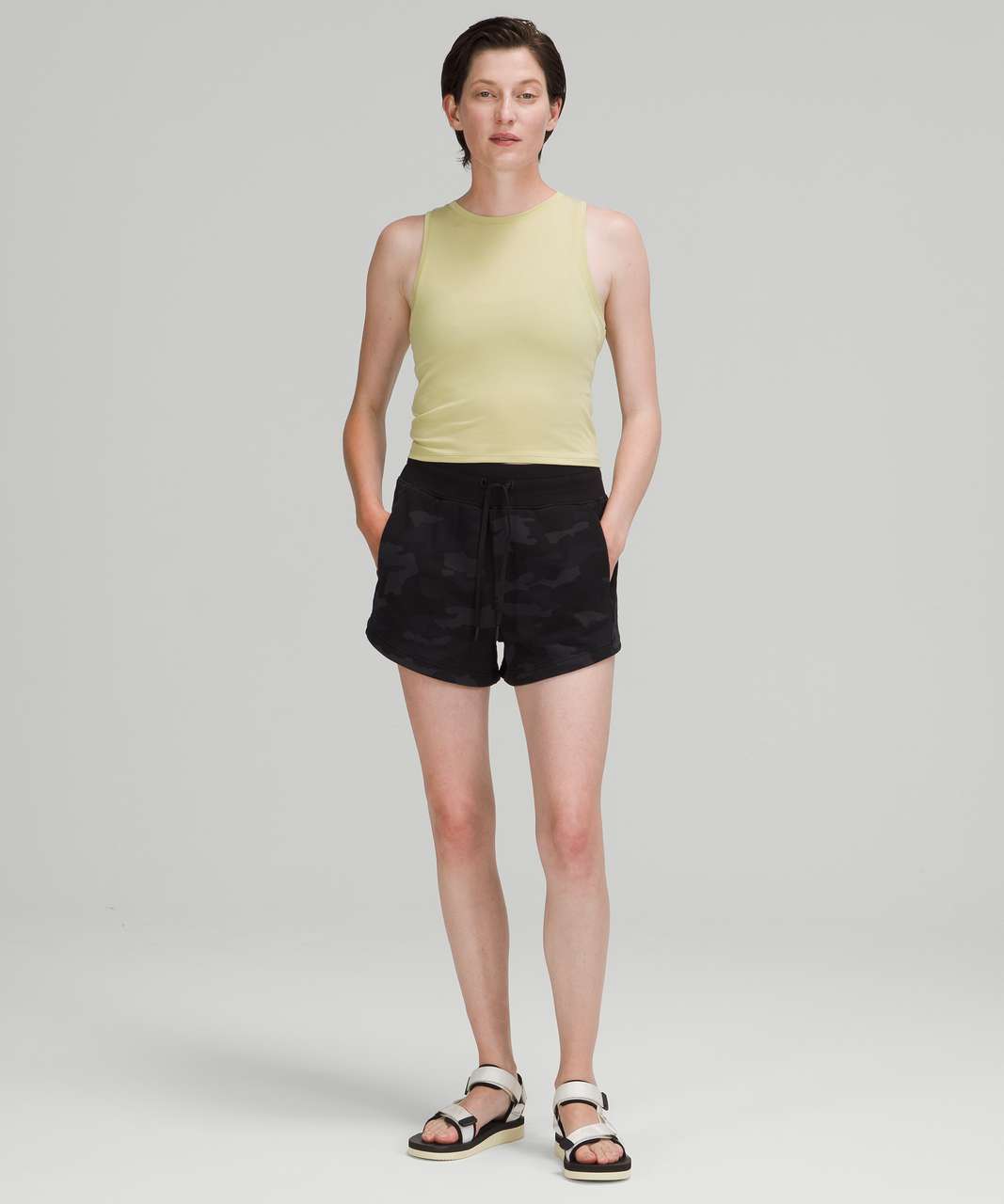 Lululemon Open Tie-Back Tank Top - Dew Green