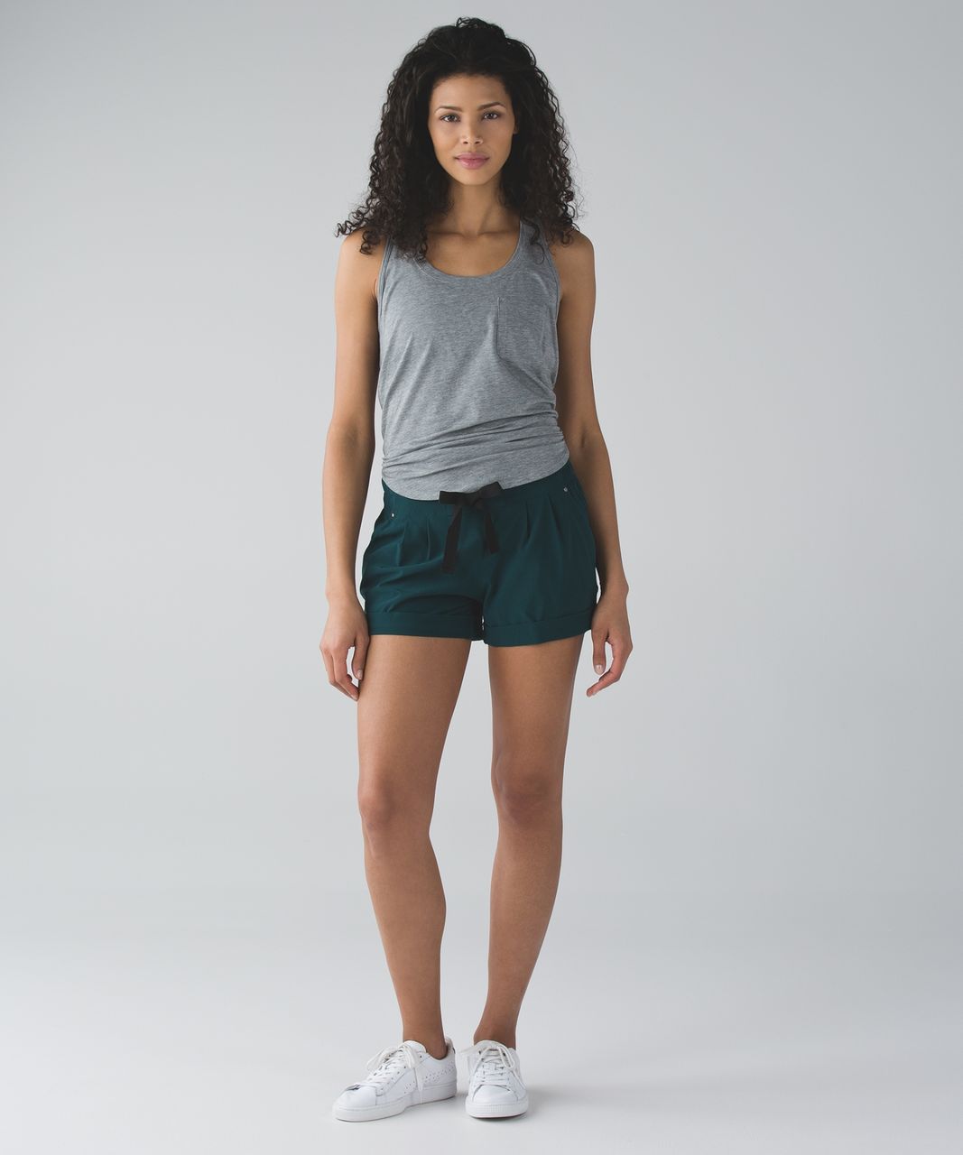 Lululemon Spring Break Away Short - Deep Green - lulu fanatics