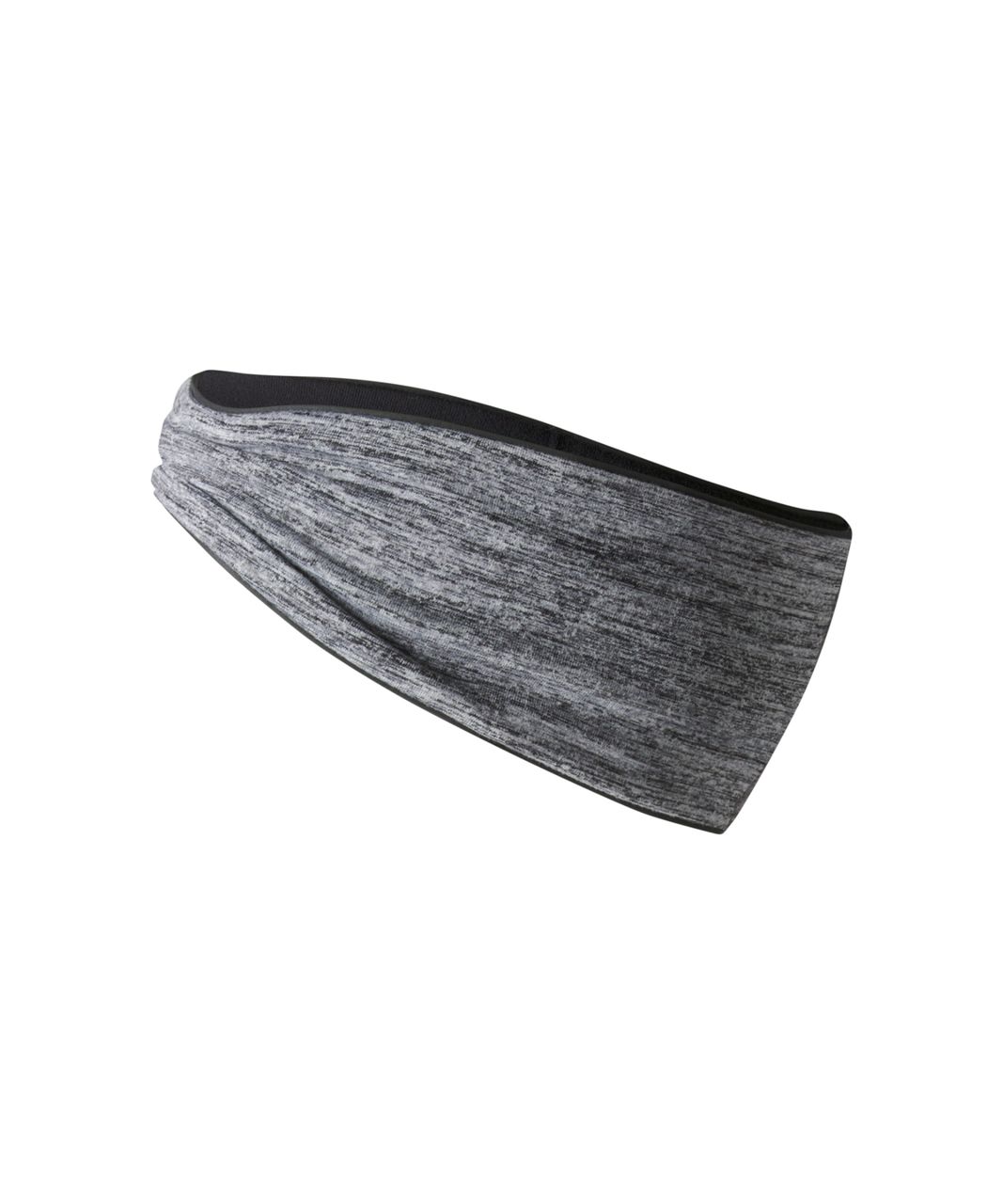 Lululemon Run With Me Ear Warmer II - Space Dye Camo Ice Grey Pitch Grey / Black (First Release)