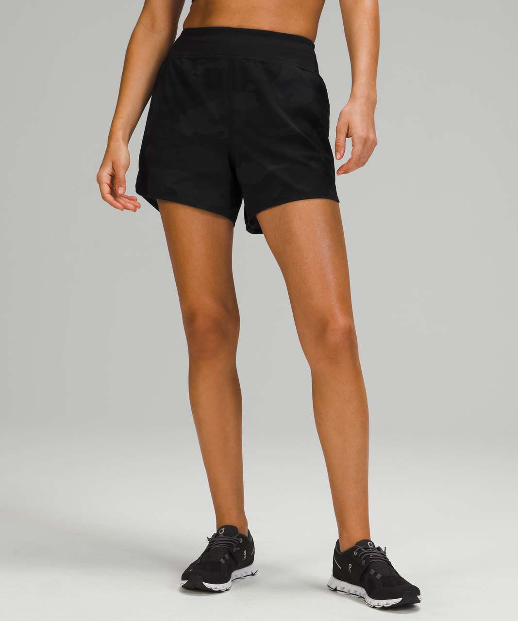 Lululemon Calm Tides Run Short - Black - lulu fanatics