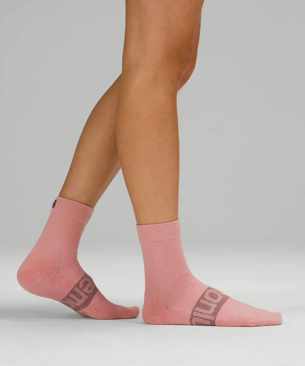 Lululemon Daily Stride Mid Crew Sock *Box Set - Icing Blue / Heather Grey / Pink Puff