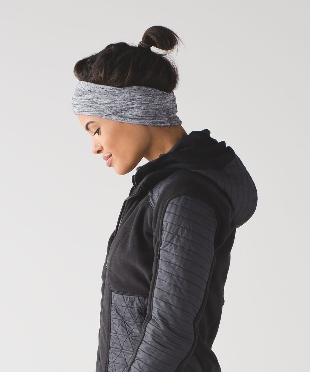 Lululemon Top Knot Toque - Space Dye Camo Ice Grey Pitch Grey