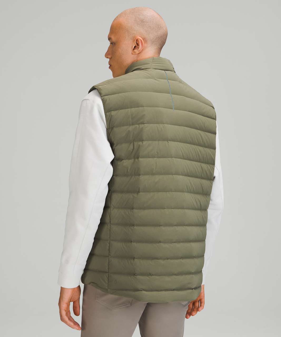 Lululemon Navigation Stretch Down Vest - Medium Olive