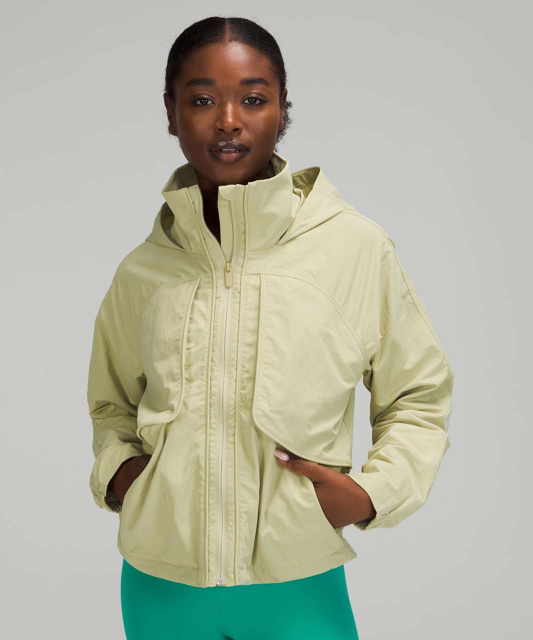 Lululemon Always Effortless Jacket - Dew Green - lulu fanatics