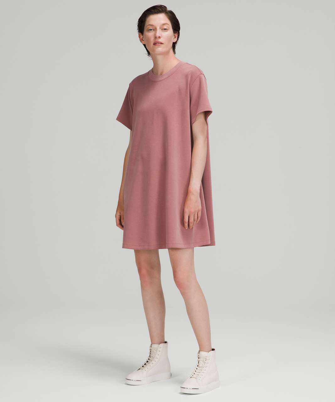 Lululemon All Yours T-Shirt Dress *Softstreme - Spiced Chai