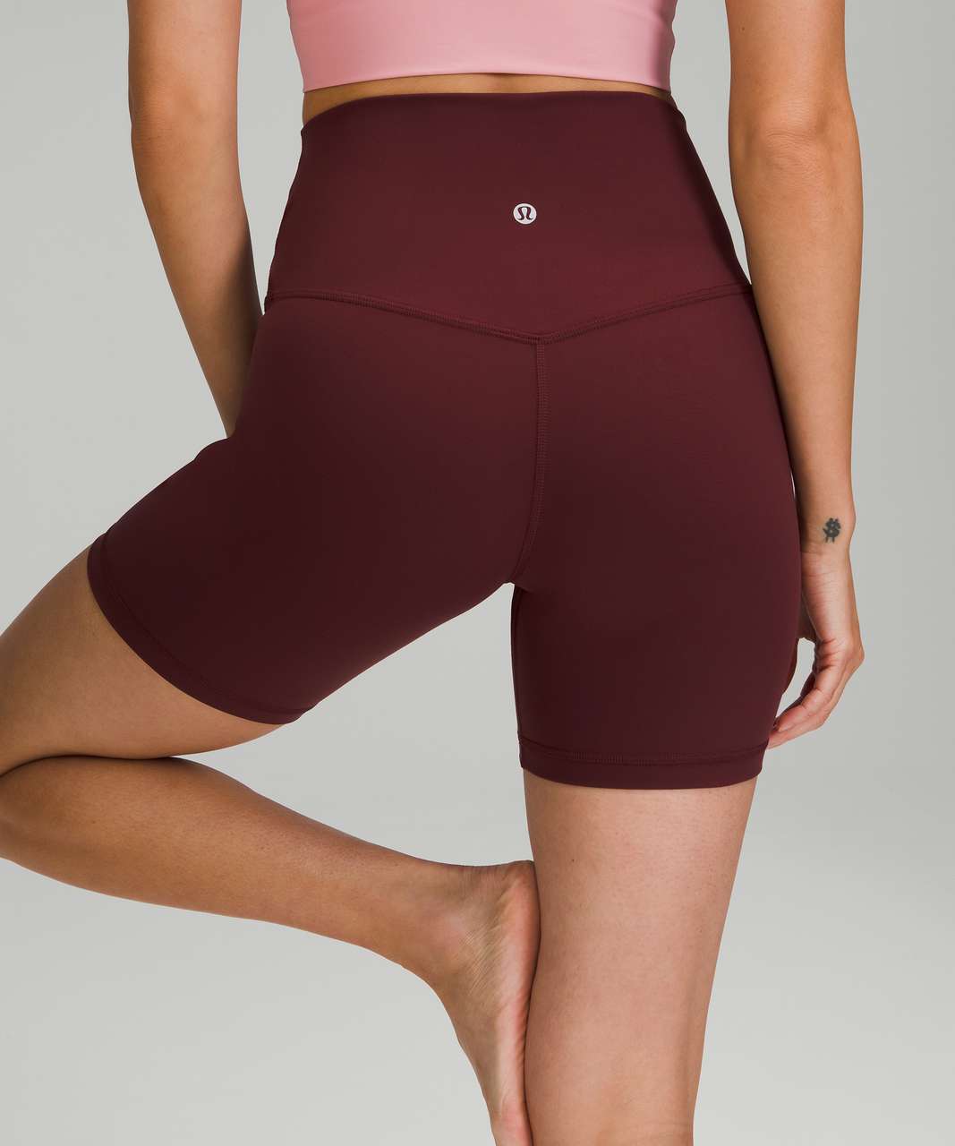 Lululemon Align Short 6" - Red Merlot