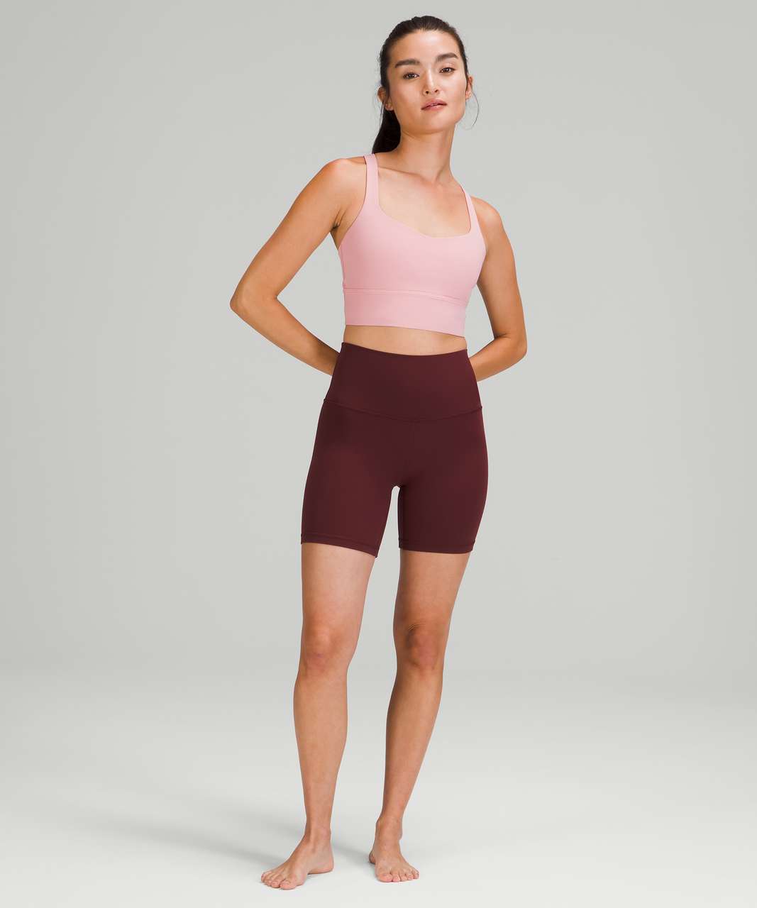 Lululemon Align Short *6 - Dark Red - lulu fanatics