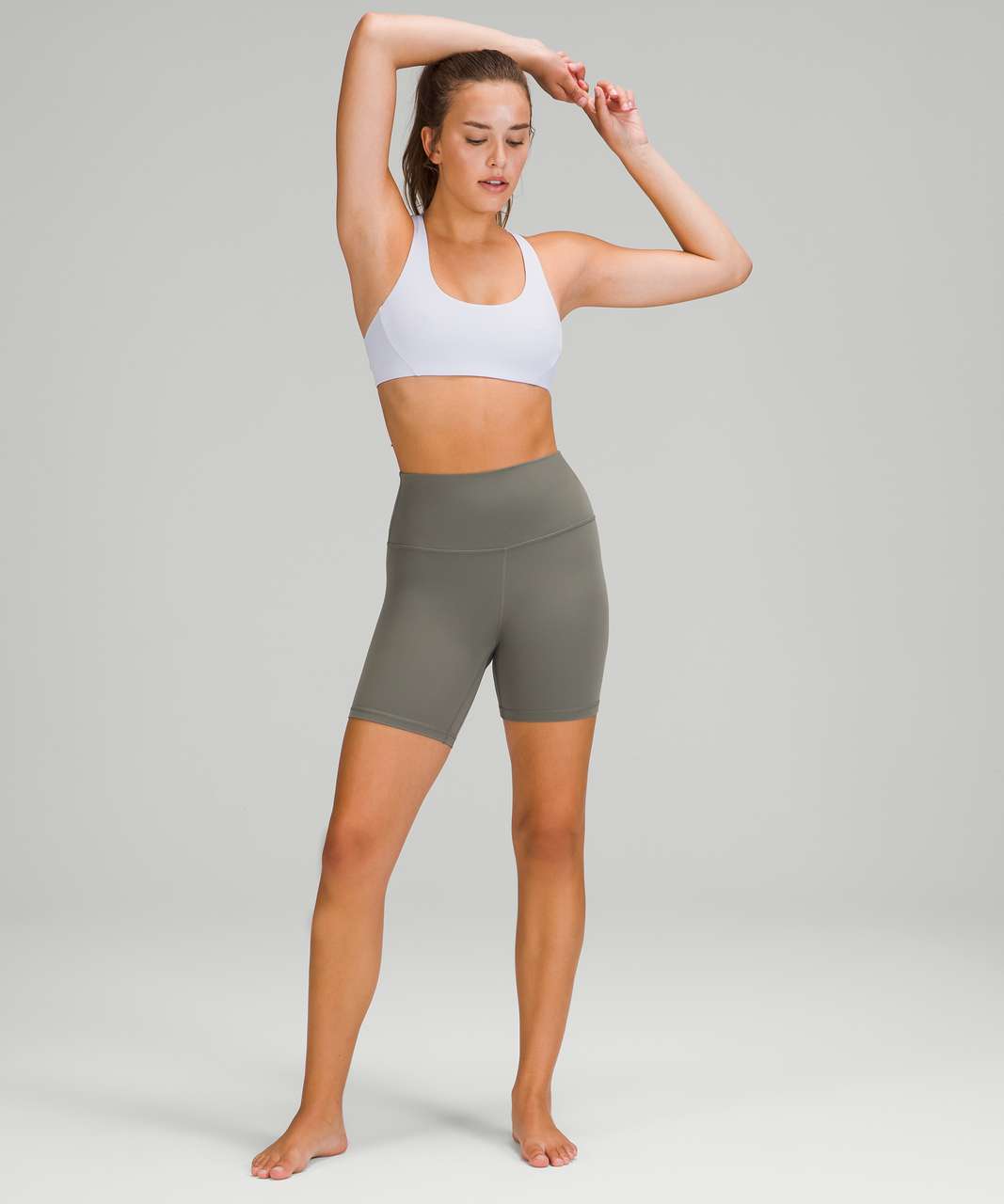 Lululemon Align Short *6 - Diamond Dye Pitch Grey Graphite Grey - lulu  fanatics