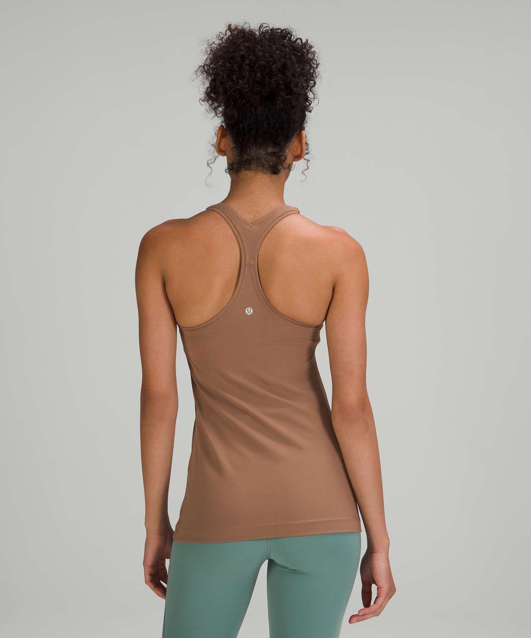 Lululemon Cool Racerback Short Tank Top *Nulu - Date Brown - lulu fanatics