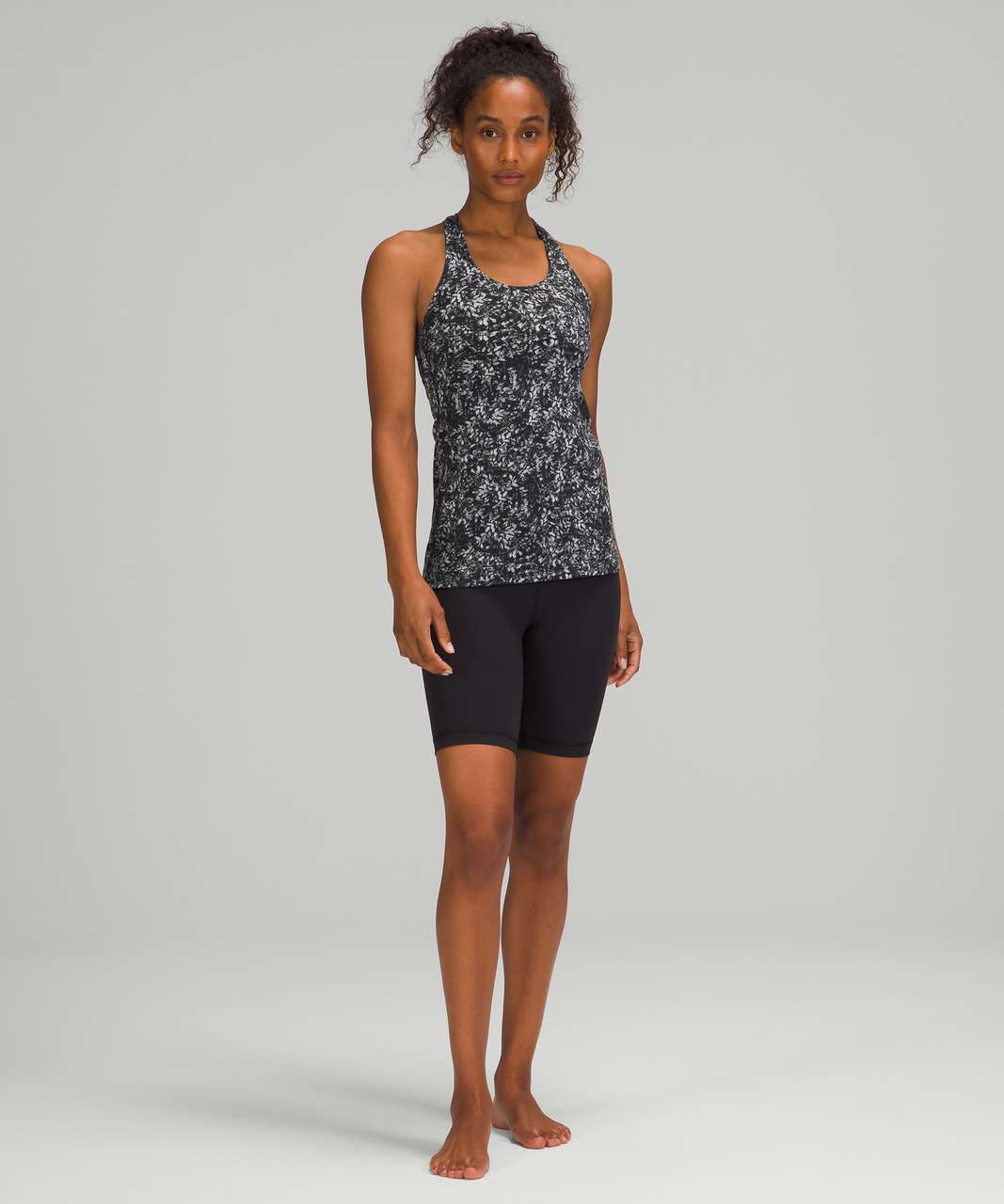 Lululemon Cool Racerback *Luxtreme - Incognito Camo Jacquard Alpine White  Starlight - lulu fanatics