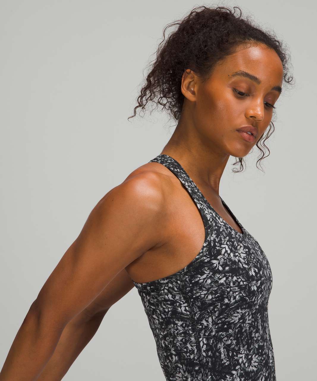 Lululemon Cool Racerback II - Luon Spray Jacquard White Black (First  Release) - lulu fanatics