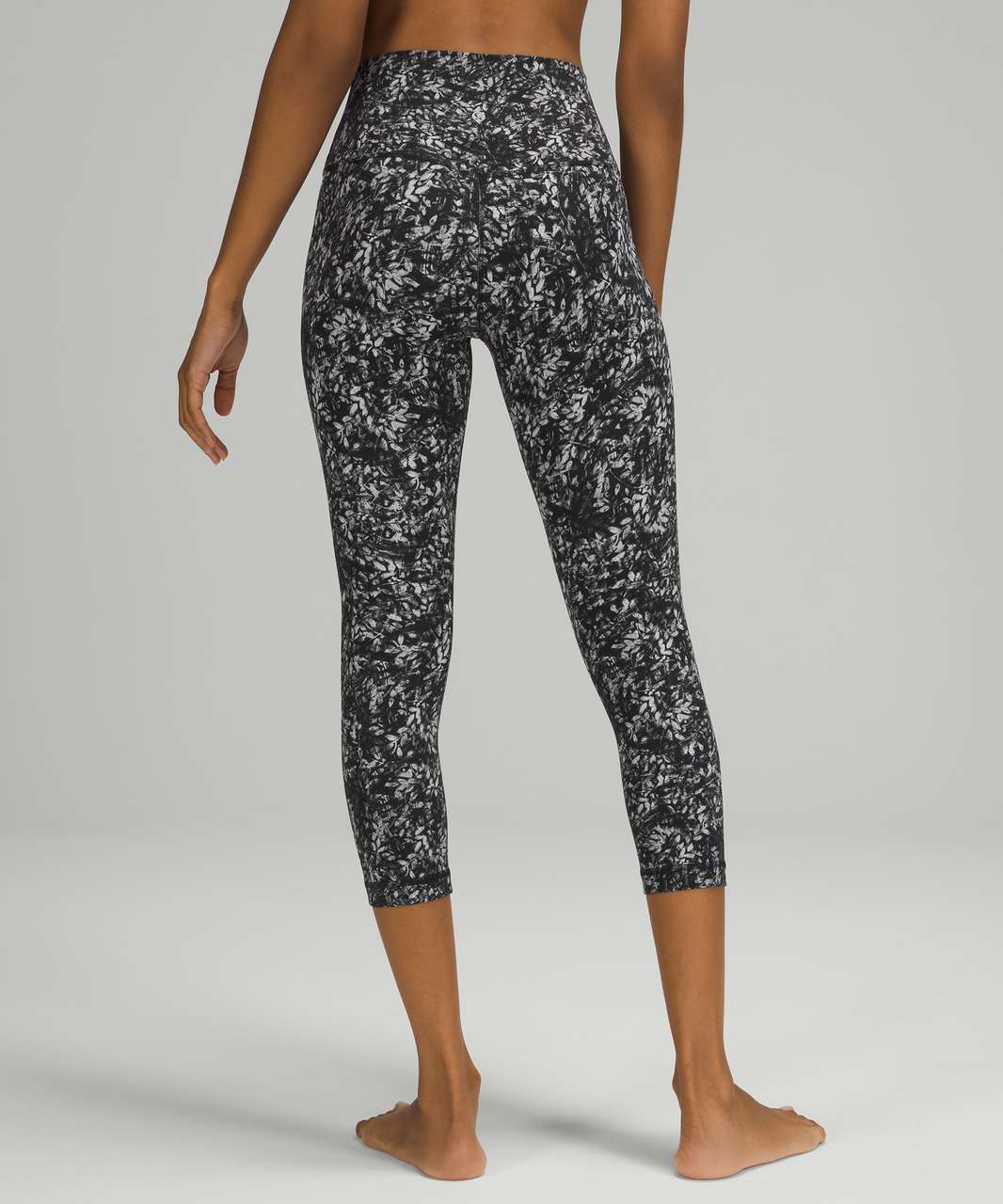 Lululemon Align High-Rise Crop 21 - Blossom Overlay Starlight Multi - lulu  fanatics