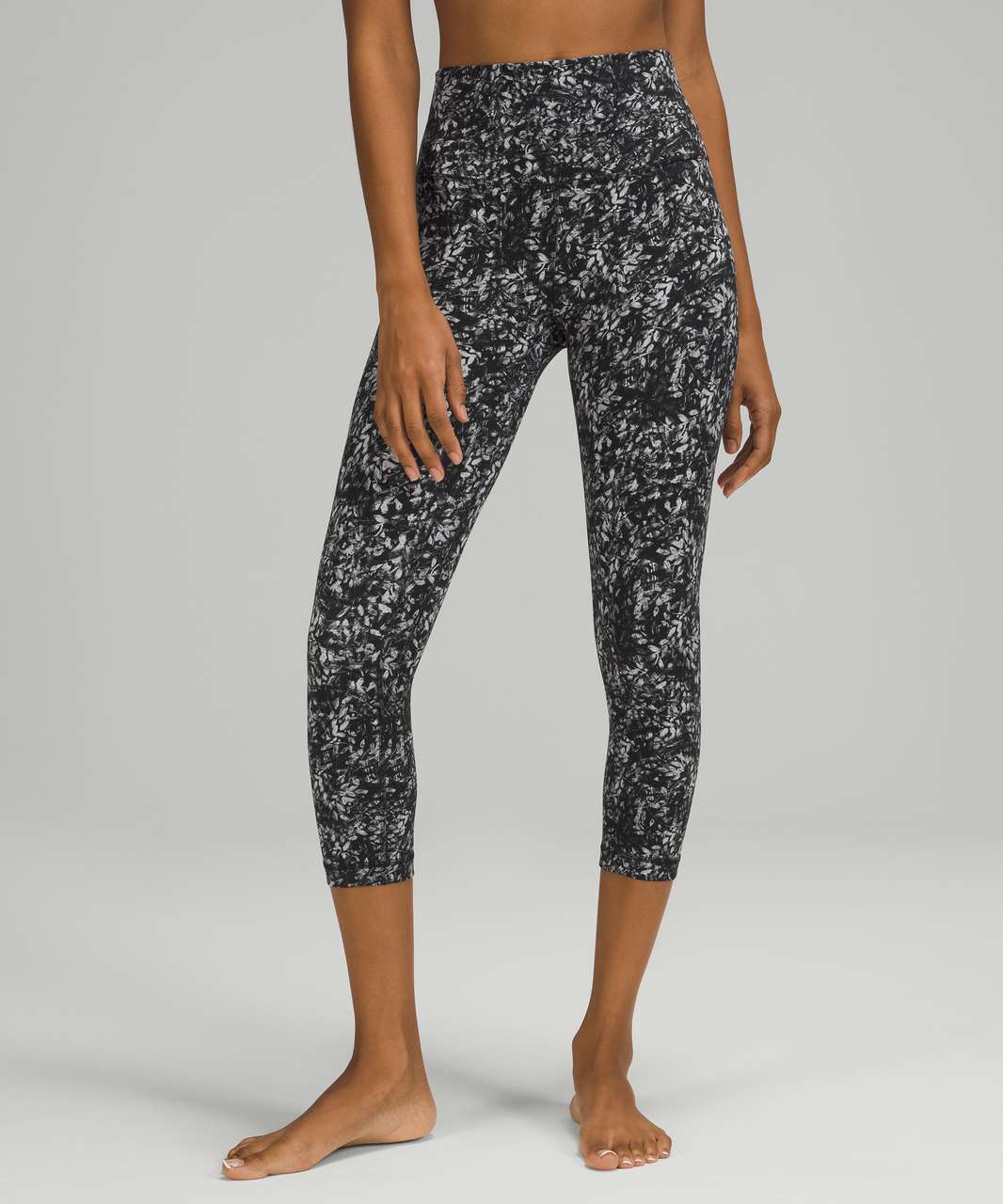 Lululemon Align High-Rise Crop 21 - Blossom Overlay Starlight Multi - lulu  fanatics