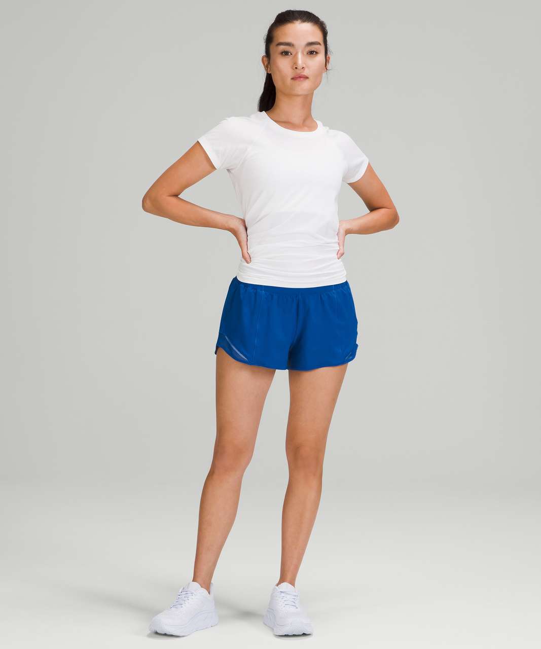 Lululemon Hotty Hot High-Rise Short 2.5 - Symphony Blue - lulu