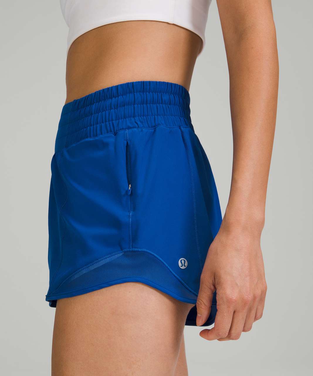 Lululemon Hotty Hot LR Shorts 2.5” NWT *NEW!* Sz 10 💙 Blue Linen 💙 Ships⚡
