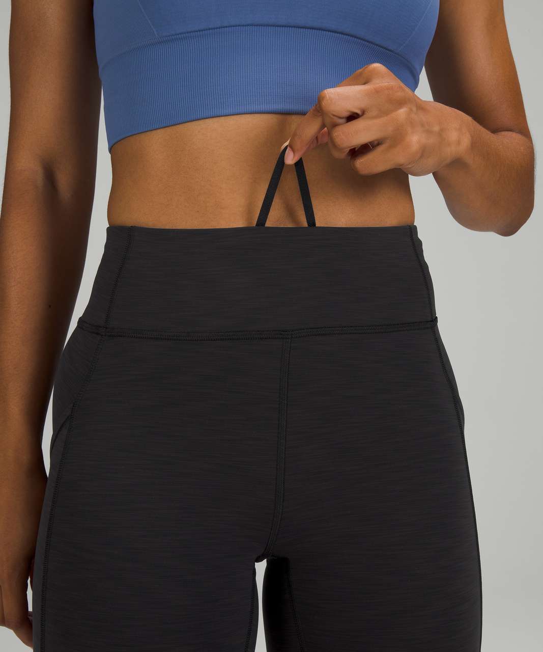 Lululemon Invigorate High-Rise Tight 25" - Heathered Black