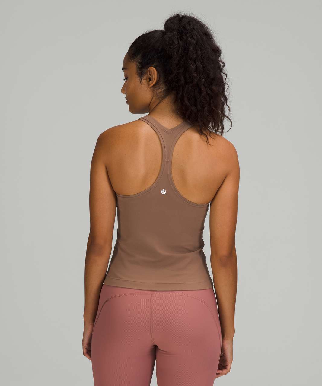 Lululemon Cool Racerback Tank Top Shorter Length - Cacao