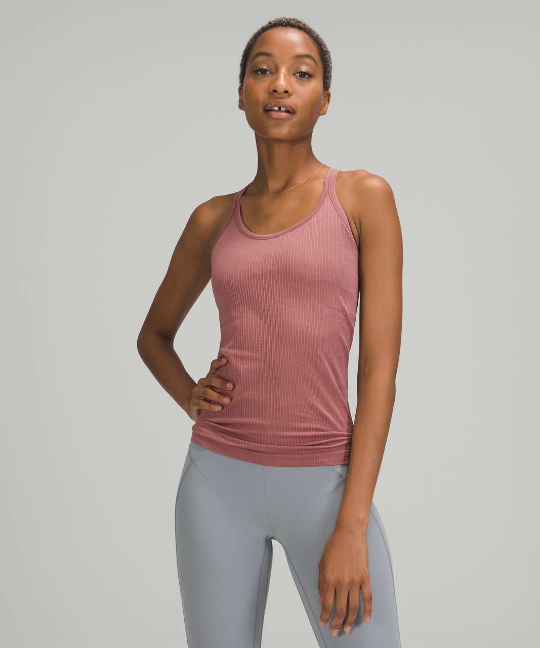 Lululemon Ebb to Street Shelf Bra Tank Top *Light Support - Spiced