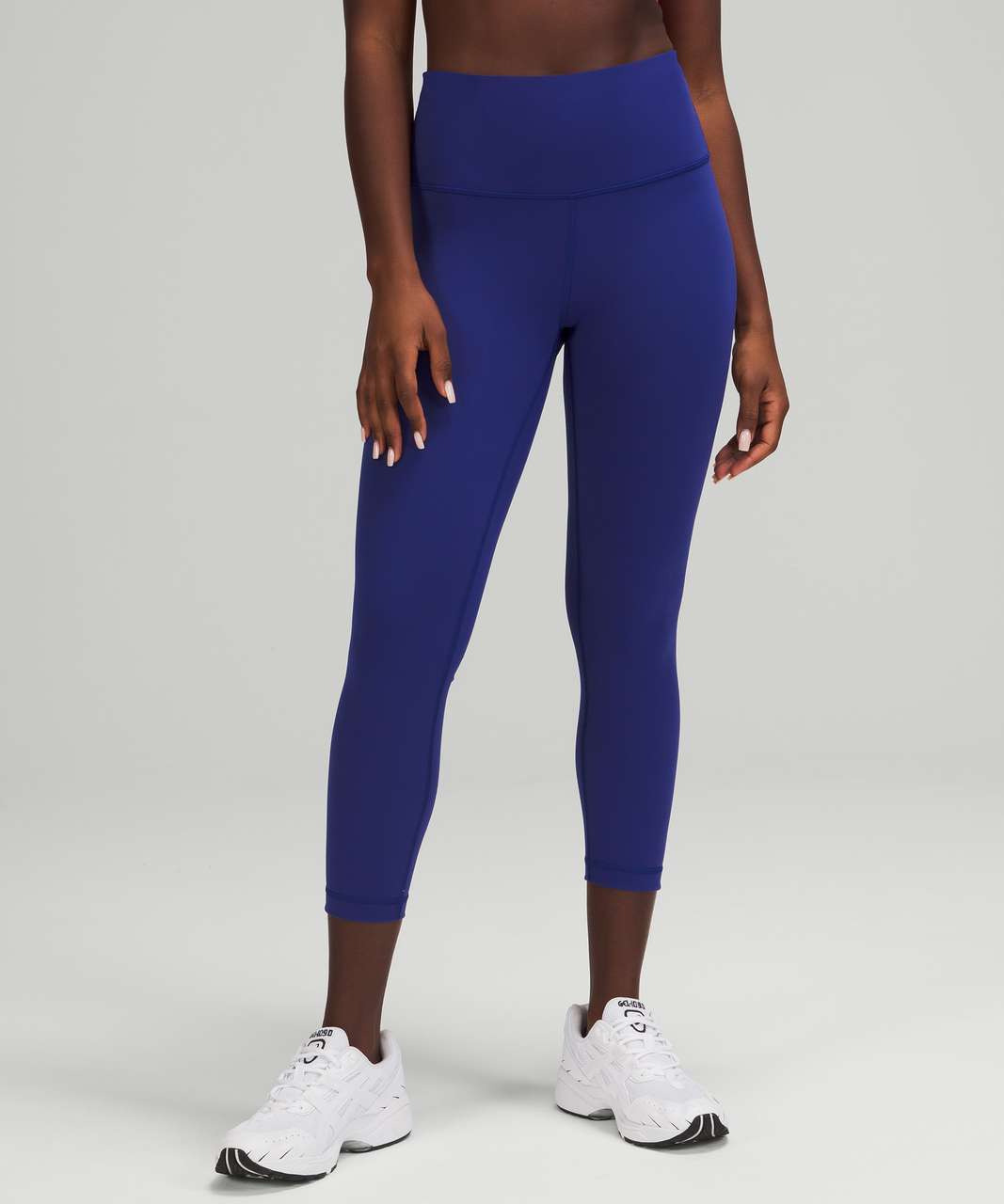 Lululemon Wunder Train High-Rise Crop 23 - Larkspur - lulu fanatics