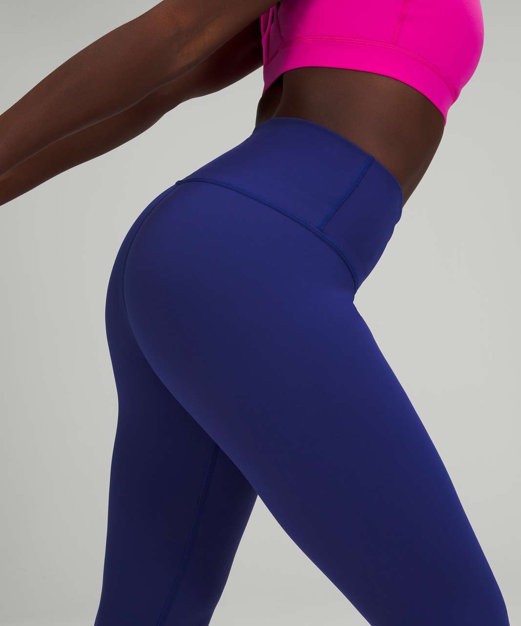 Lululemon Wunder Train High-Rise Crop 23 - Larkspur - lulu fanatics