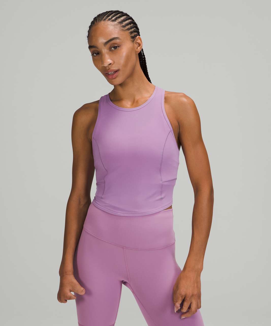 LULULEMON Purple White Stripe Size 8 Tank – Shop Prior Attire